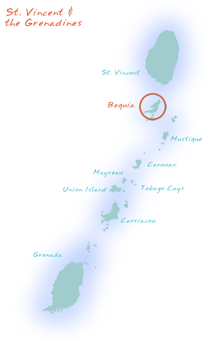 Grenadines Map